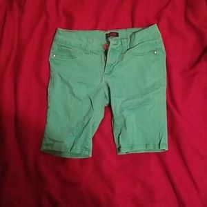 Glo green shorts